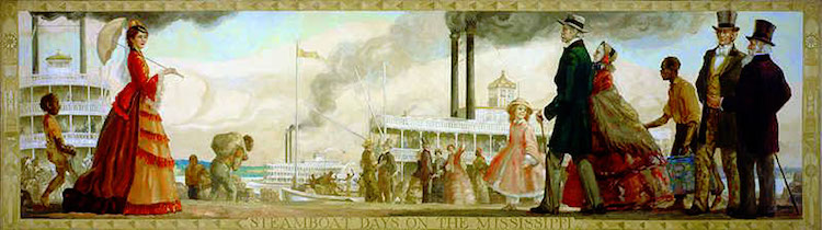 Steamboat Days on the Mississippi