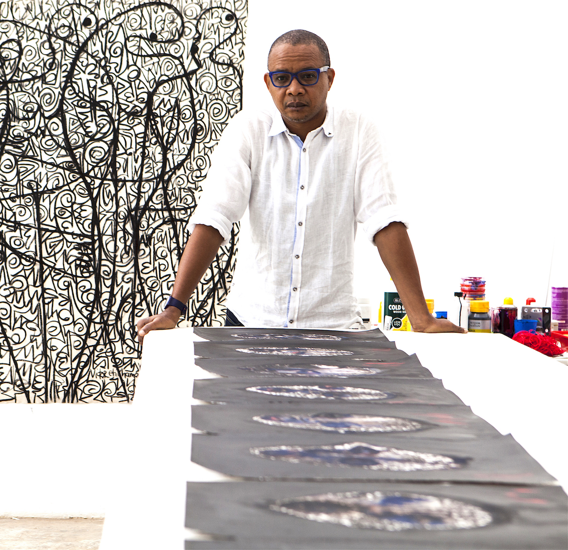 ART X Lagos, African Art, African Art Fair, Victor Ehikhamenor, KOLUMN Magazine, KOLUMN