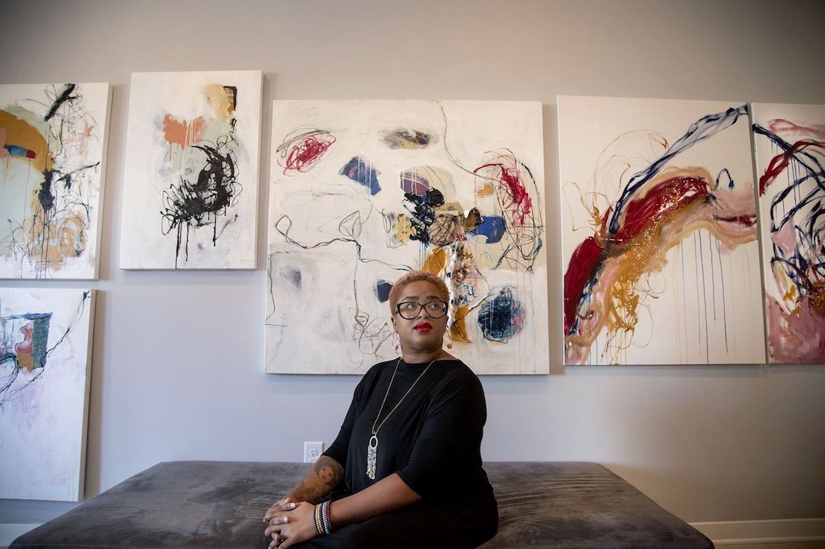 Abbye B., African American Artist, Black Artist, African American Art, Black Art, Tessera Arts Collection, Philadelphia Art, KINDR'D Magazine, KINDR'D, KOLUMN Magazine, KOLUMN