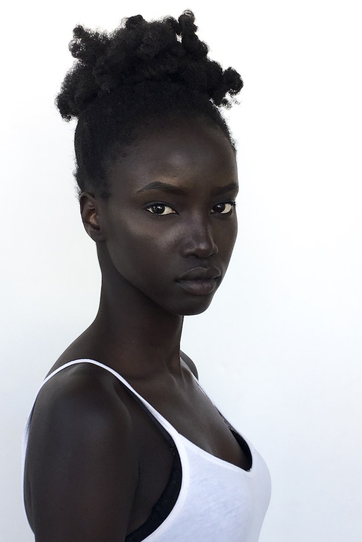 Anok Yai, African Model, Black Model, Howard Homecoming Viral Video, KOLUMN Magazine, KOLUMN, KINDR'D Magazine, KINDR'D, Willoughby Avenue