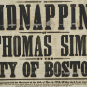 Thomas Sims, African American History, Black History, Slavery, U.S. Slavery, Captured Slave, Runaway Slave, KOLUMN Magazine, KOLUMN, KINDR'D Magazine, KINDR'D, Willoughby Avenue, Wriit,