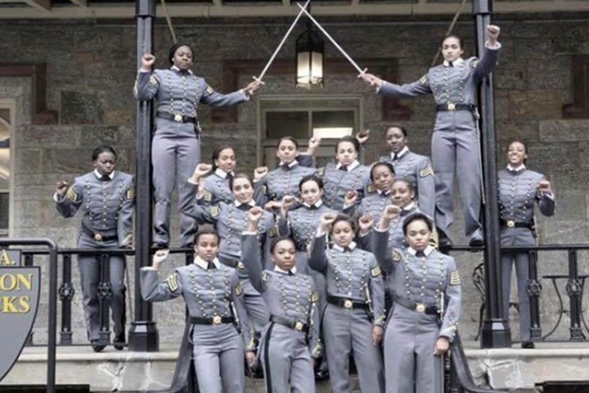 West Point Clears African-American Cadets Over Raised-Fists Photo