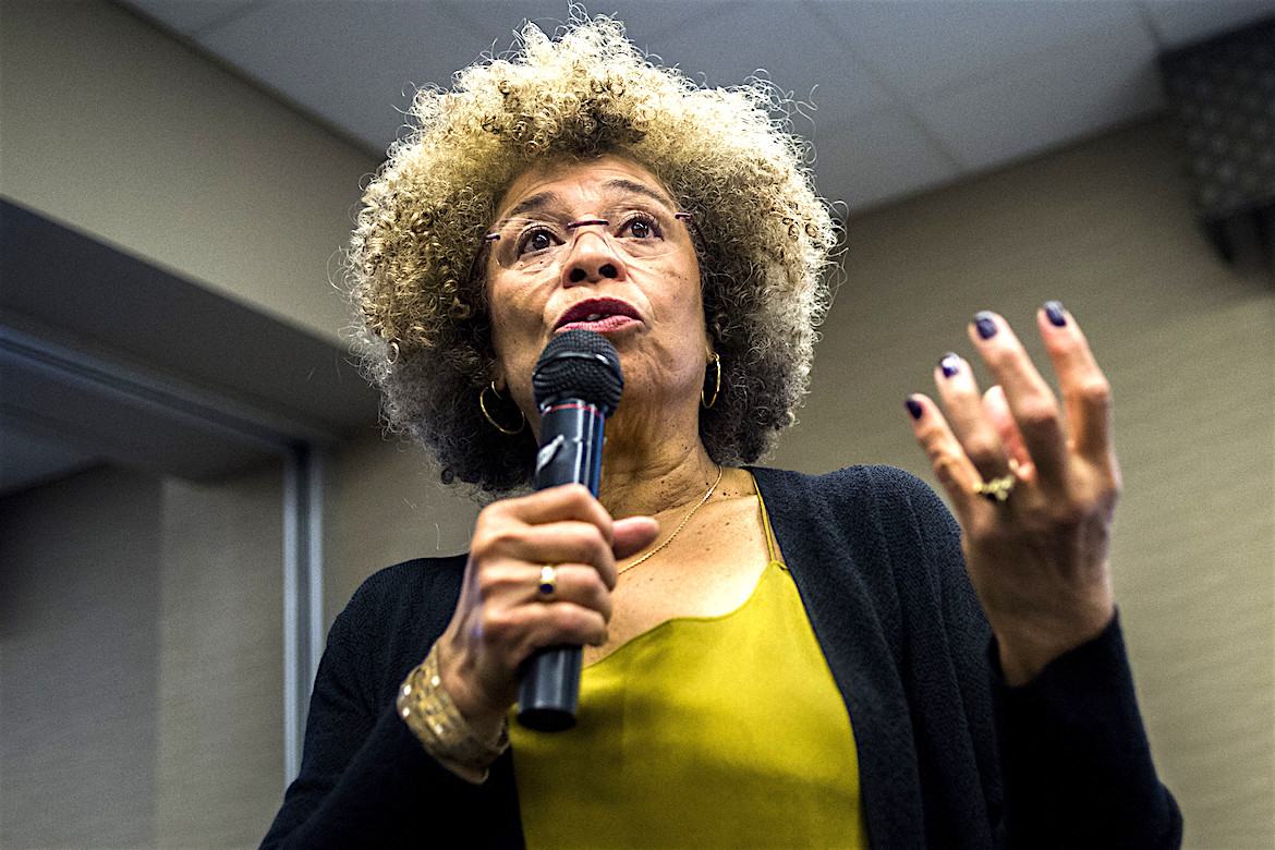 Civil rights icon Angela Davis wants young activists to challenge their heroes