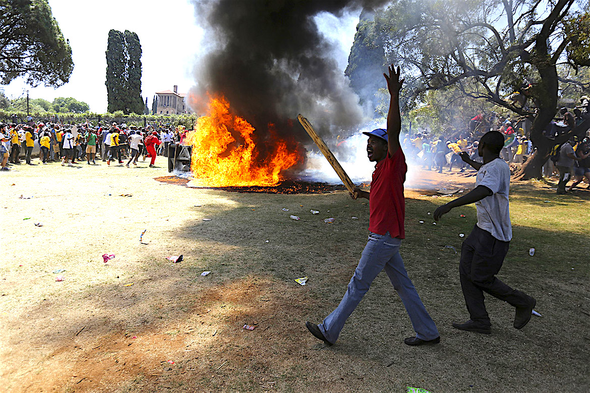 [VIDEO] The Violent Tuition Protests in South Africa