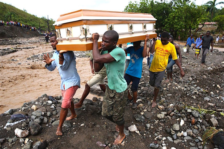 A First Look as Haiti Emerges from Hurricane Matthew