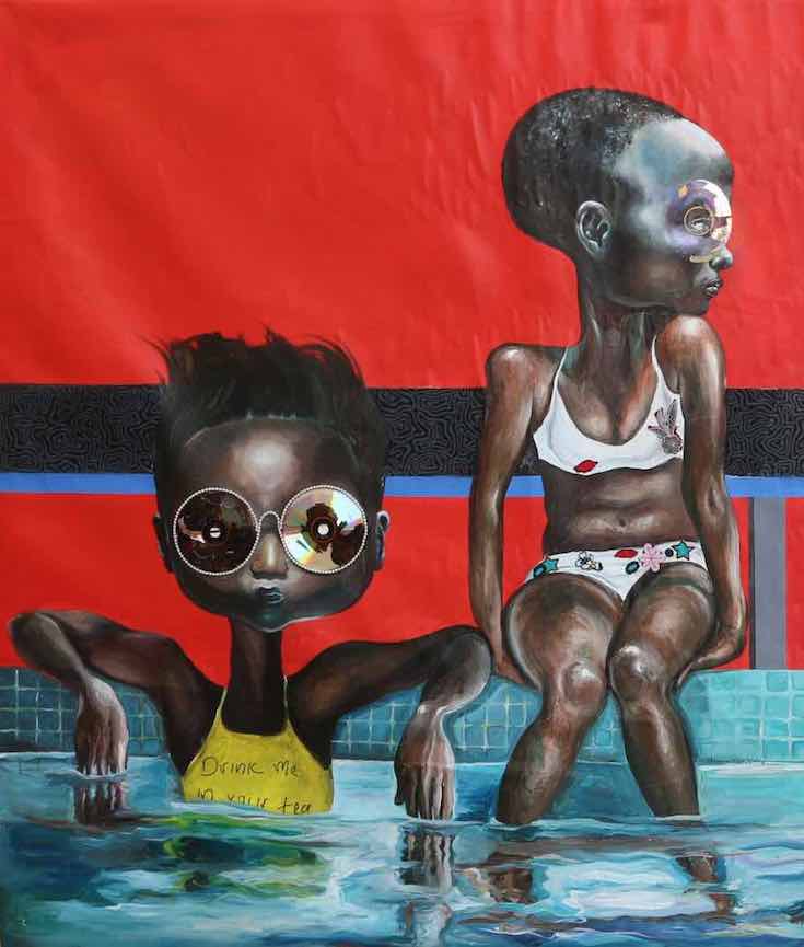 African Art, African Artists, Lina Iris Viktor, Laolu Senbanjo, Ndidi Emefiele, Neequaye Dreph Dsane, Ben Biayenda, KOLUMN Magazine, KOLUMN