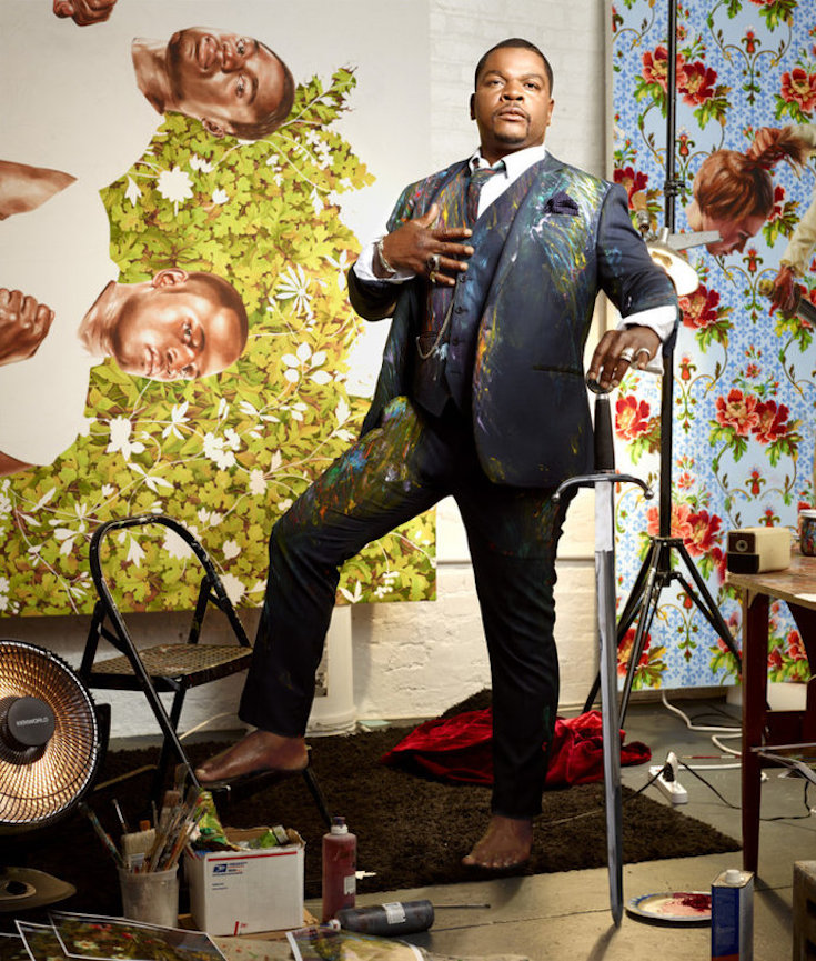 Kehinde Wiley on Painting the Powerless. And a President. | The New York Times