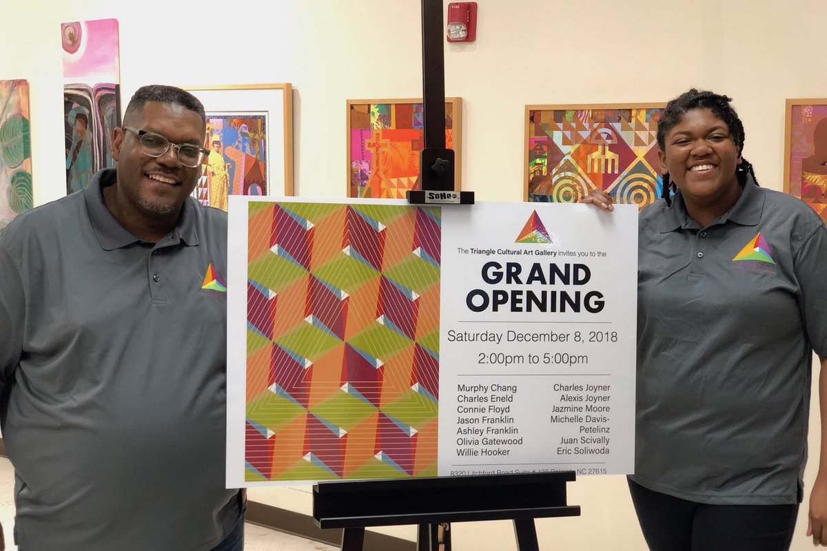 Raleigh man opens first African-American-owned cultural art gallery | ABC11 Raleigh Durham