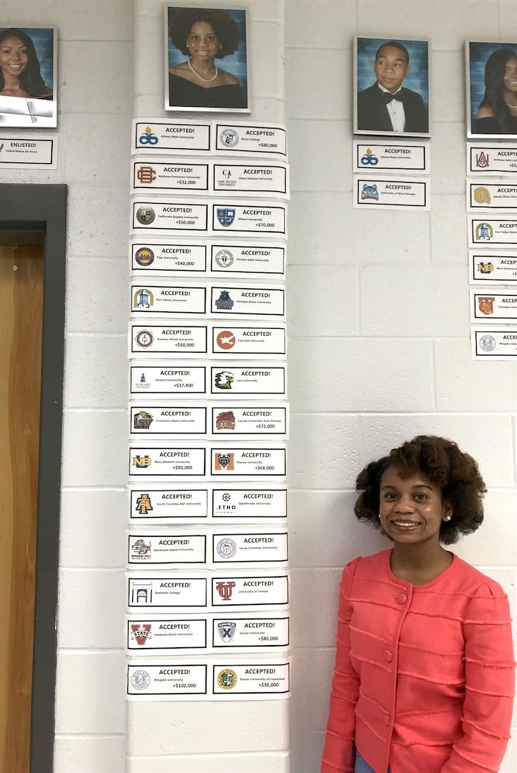 #BlackGirlMagic: Georgia Teen Goes Viral After Sharing Photo Showing Dozens Of College Acceptances  | Essence