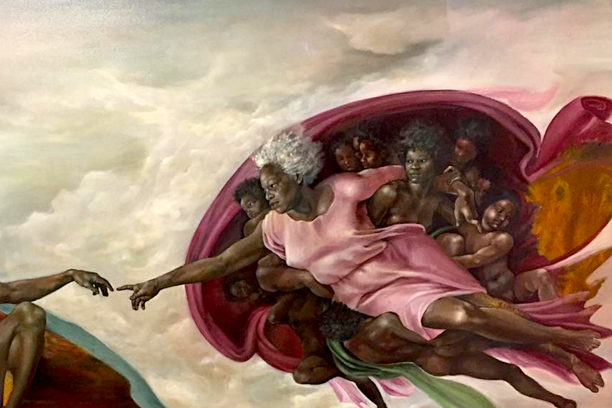 Meet the artist who received backlash for painting God as a black woman | Face2Face Africa