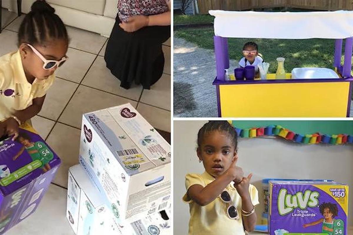 3-year-old uses lemonade stand profits to buy diapers for babies in need | KMOV4
