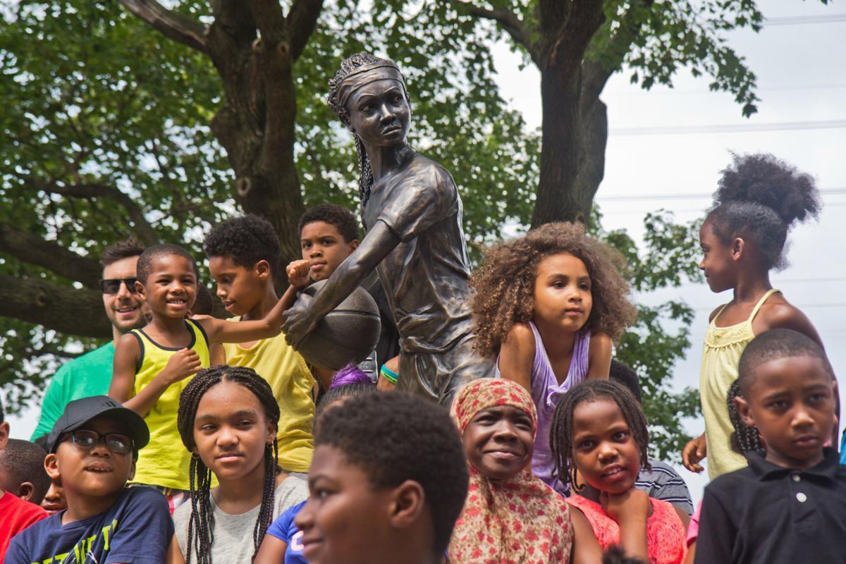 City erects its first statue of an African American girl in South Philly  | Curbed: Philadelphia