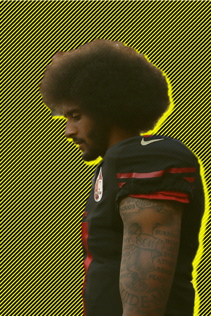 Colin Kaepernick, African American Athlete, Black Athlete, African American Activist, Black Activist, KOLUMN Magazine, KOLUMN, KINDR'D Magazine, KINDR'D, Willoughby Avenue, Wriit,