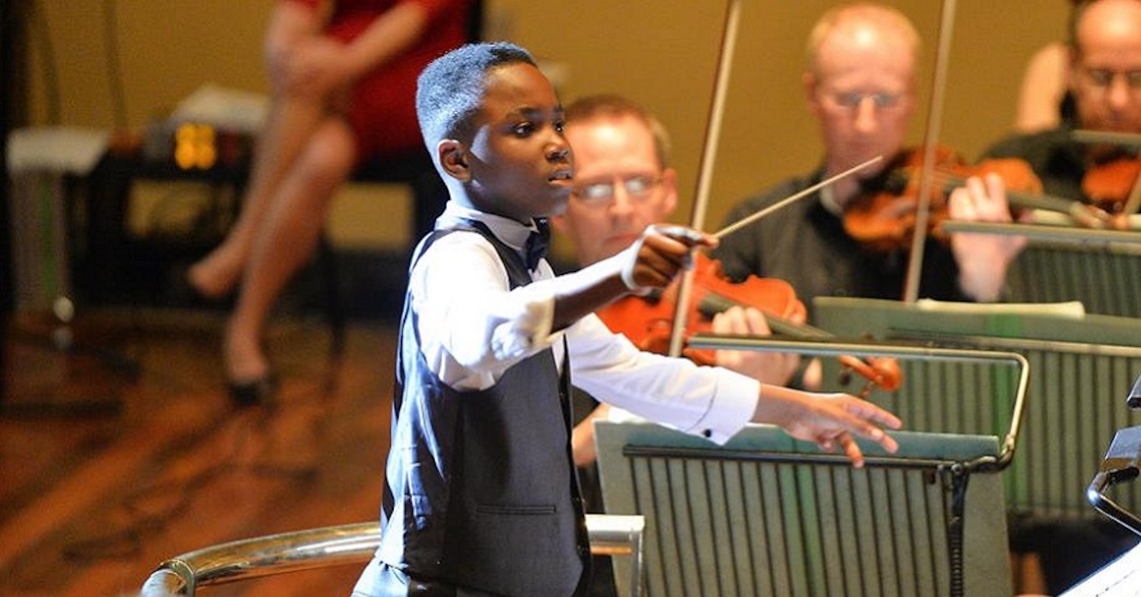 Meet the child genius who became world’s youngest orchestra conductor at 11 | Face2Face Africa