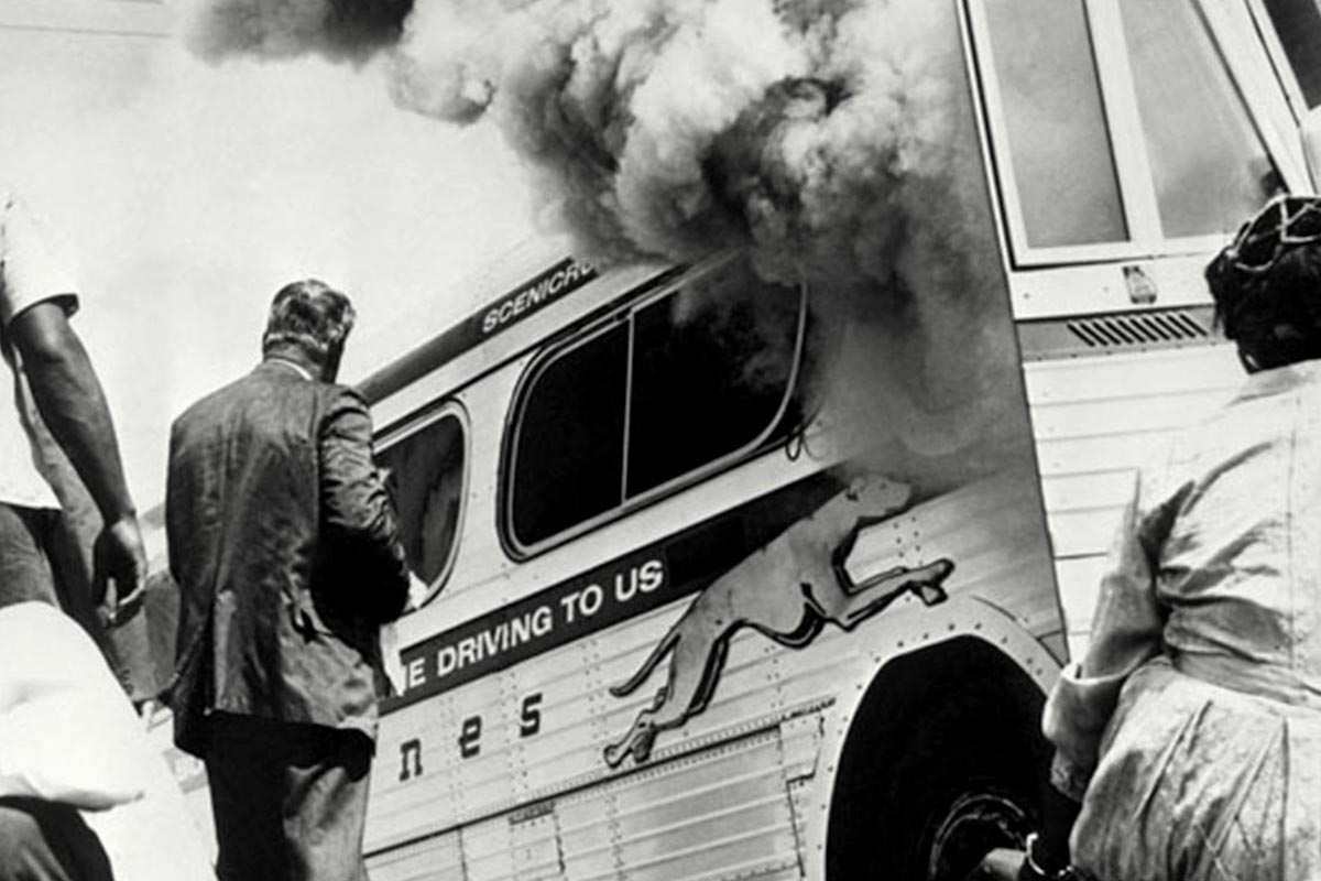 Freedom Riders Attacked in Anniston, Alabama | EJI, A History of Racial Injustice
