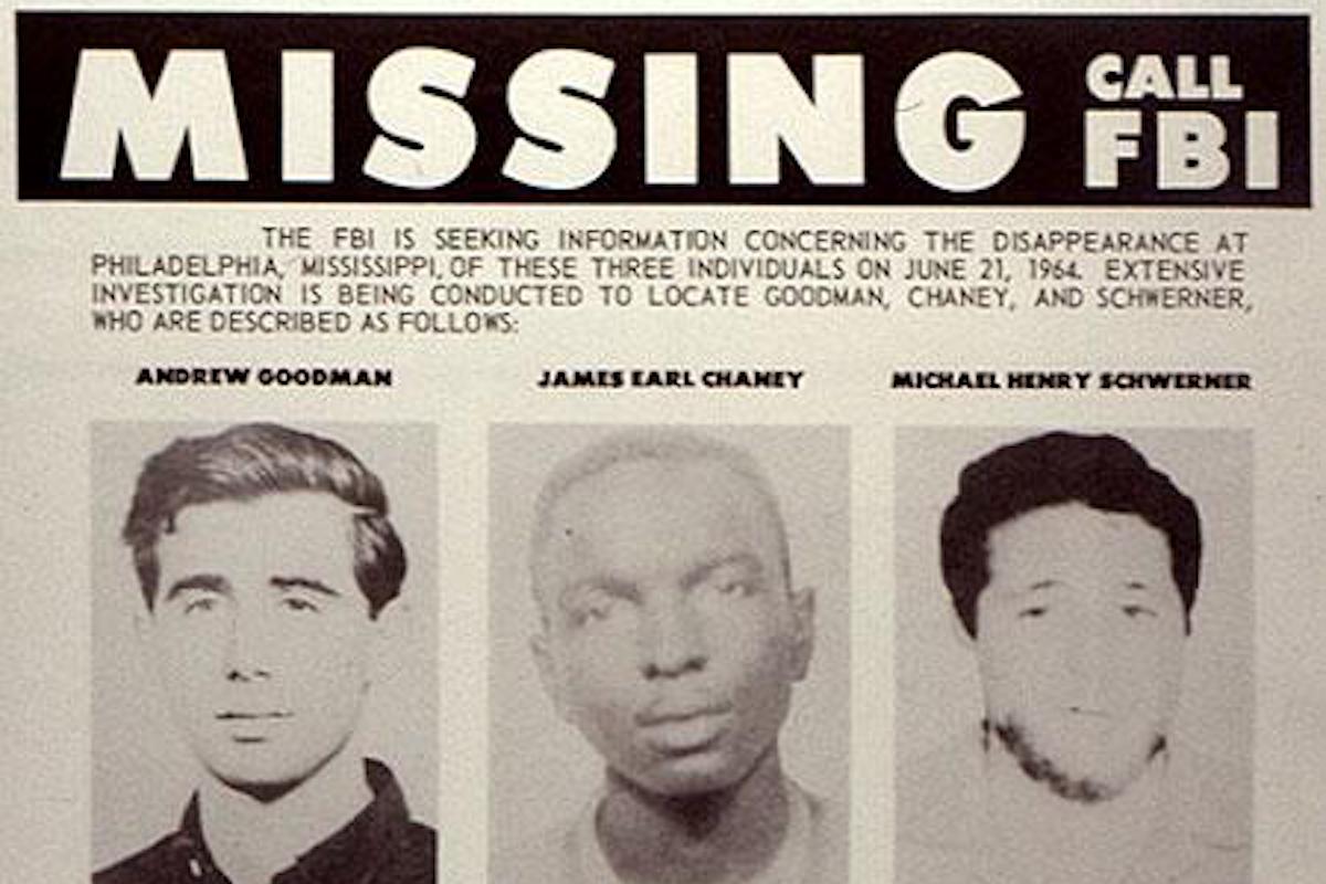 Missing Civil Rights Workers Found Dead in Mississippi | EJI, Equal Justice Initiative