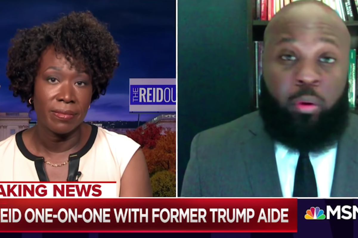 Joy and Pain: MSNBC Host Assaults Trump’s Highest-Ranking Black Friend on Live TV | The Root