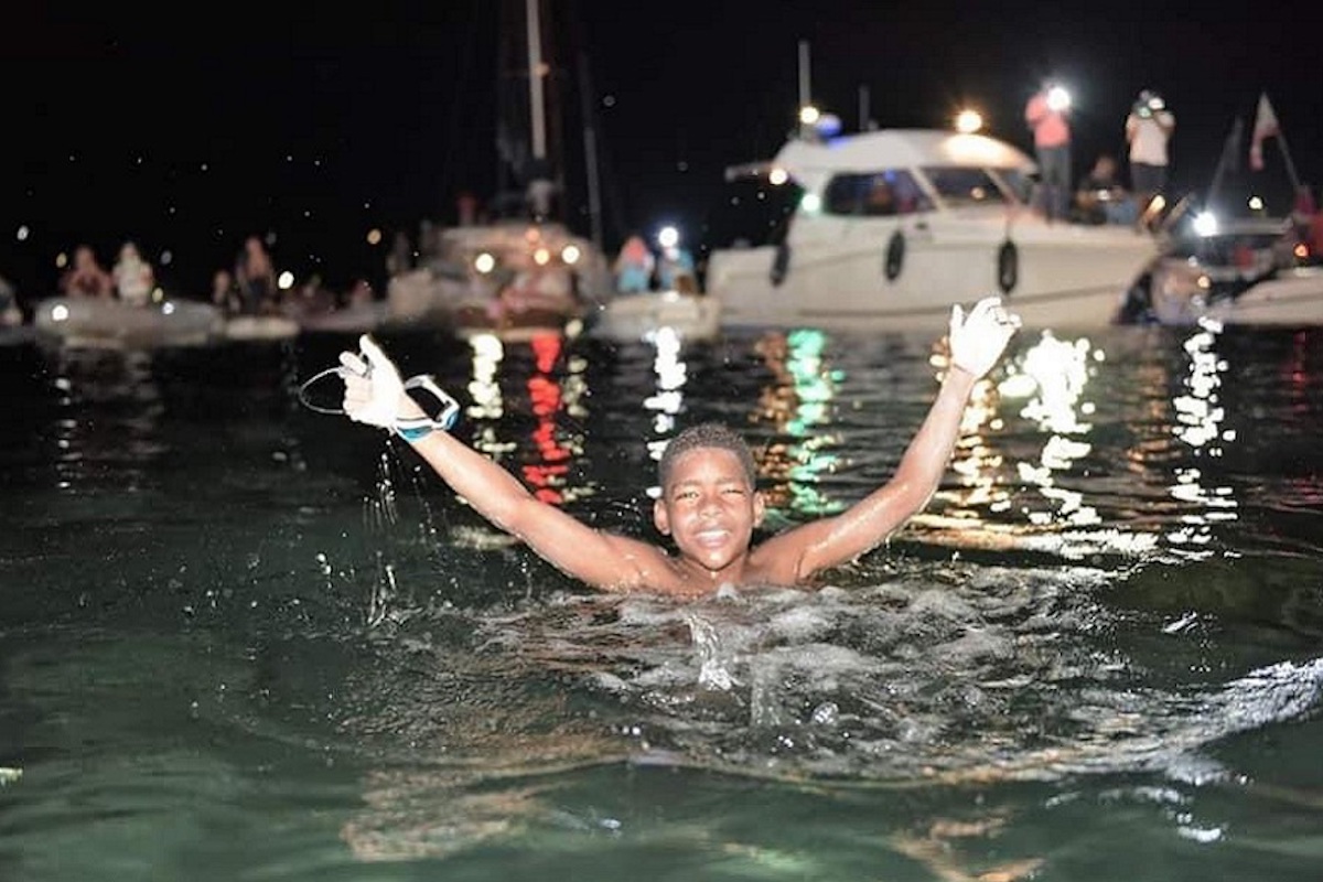 12-year-old successfully swims from Saint Lucia to Martinique within 13 hours | Face2Face Africa