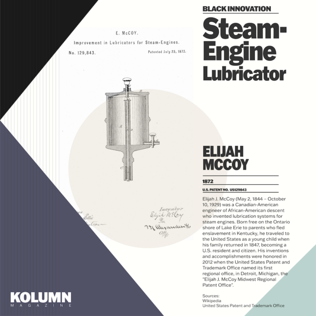 Elijah McCoy, Black Inventors, Black Inventions, African American Inventors, African American Inventors, African American Newspaper, Black Newspaper, African American Magazine, Black Magazine, African American History, Black History, African American Wealth, Black Wealth, African American Health, Black Health, African American Economics, Black Economics, KOLUMN Magazine, KOLUMN Books, KINDR'D Magazine, Black Lives, Black Lives Matter, African American Art, Black Art, African American Politics, Black Politics, African American City, Black City, African American People, Black People, Allegory, Segregation, Racism, Reparations