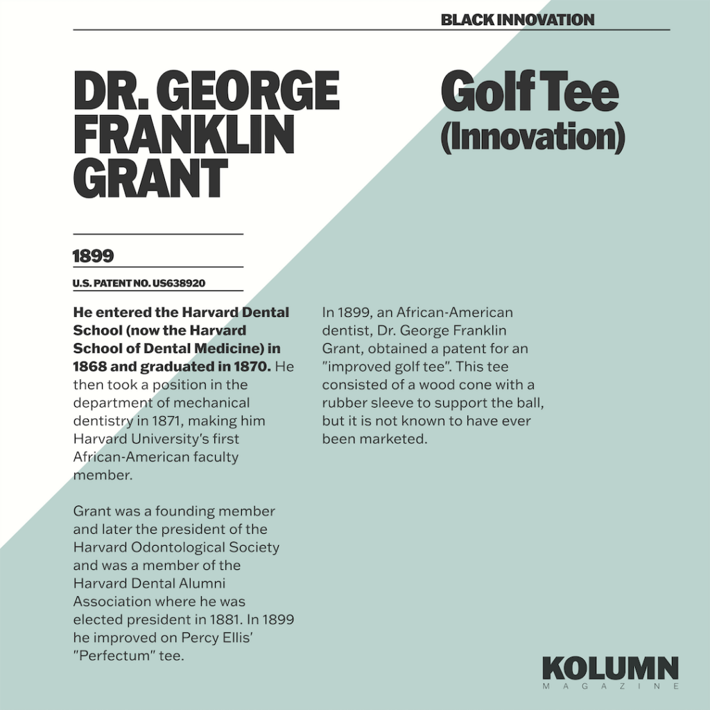 George Franklin Grant, Black Inventors, Black Inventions, African American Inventors, African American Inventors, African American Newspaper, Black Newspaper, African American Magazine, Black Magazine, African American History, Black History, African American Wealth, Black Wealth, African American Health, Black Health, African American Economics, Black Economics, KOLUMN Magazine, KOLUMN Books, KINDR'D Magazine, Black Lives, Black Lives Matter, African American Art, Black Art, African American Politics, Black Politics, African American City, Black City, African American People, Black People, Allegory, Segregation, Racism, Reparations