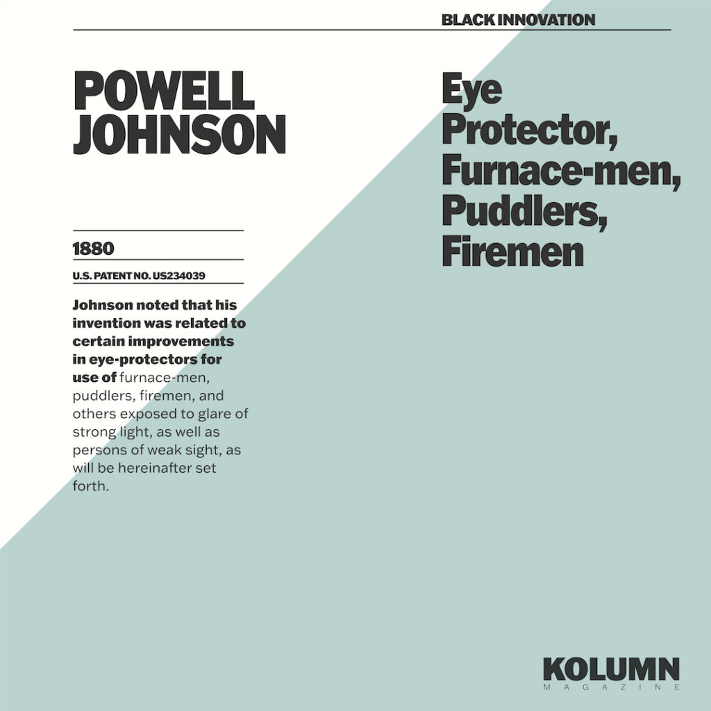Powell Johnson, Black Inventors, Black Inventions, African American Inventors, African American Inventors, African American Newspaper, Black Newspaper, African American Magazine, Black Magazine, African American History, Black History, African American Wealth, Black Wealth, African American Health, Black Health, African American Economics, Black Economics, KOLUMN Magazine, KOLUMN Books, KINDR'D Magazine, Black Lives, Black Lives Matter, African American Art, Black Art, African American Politics, Black Politics, African American City, Black City, African American People, Black People, Allegory, Segregation, Racism, Reparations