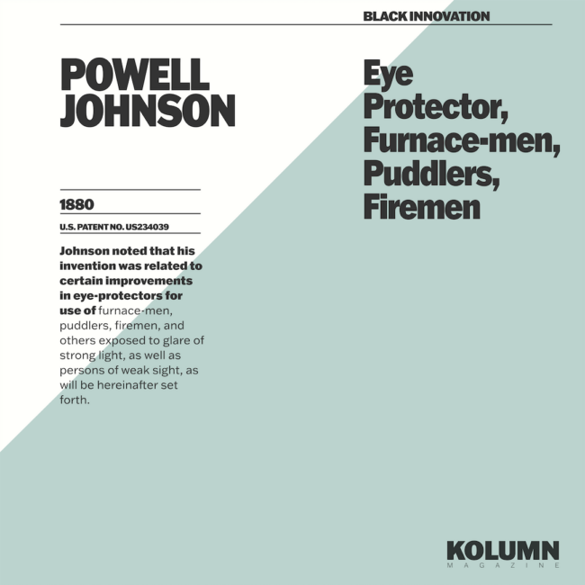 Powell Johnson, Black Inventors, Black Inventions, African American Inventors, African American Inventors, African American Newspaper, Black Newspaper, African American Magazine, Black Magazine, African American History, Black History, African American Wealth, Black Wealth, African American Health, Black Health, African American Economics, Black Economics, KOLUMN Magazine, KOLUMN Books, KINDR'D Magazine, Black Lives, Black Lives Matter, African American Art, Black Art, African American Politics, Black Politics, African American City, Black City, African American People, Black People, Allegory, Segregation, Racism, Reparations