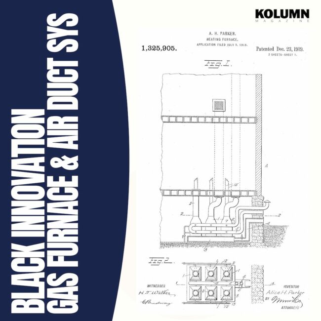 Alice H. Parker, Black Inventors, Black Inventions, African American Inventors, African American Inventors, African American Newspaper, Black Newspaper, African American Magazine, Black Magazine, African American History, Black History, African American Wealth, Black Wealth, African American Health, Black Health, African American Economics, Black Economics, KOLUMN Magazine, KOLUMN Books, KINDR'D Magazine, Black Lives, Black Lives Matter, African American Art, Black Art, African American Politics, Black Politics, African American City, Black City, African American People, Black People, Allegory, Segregation, Racism, Reparations