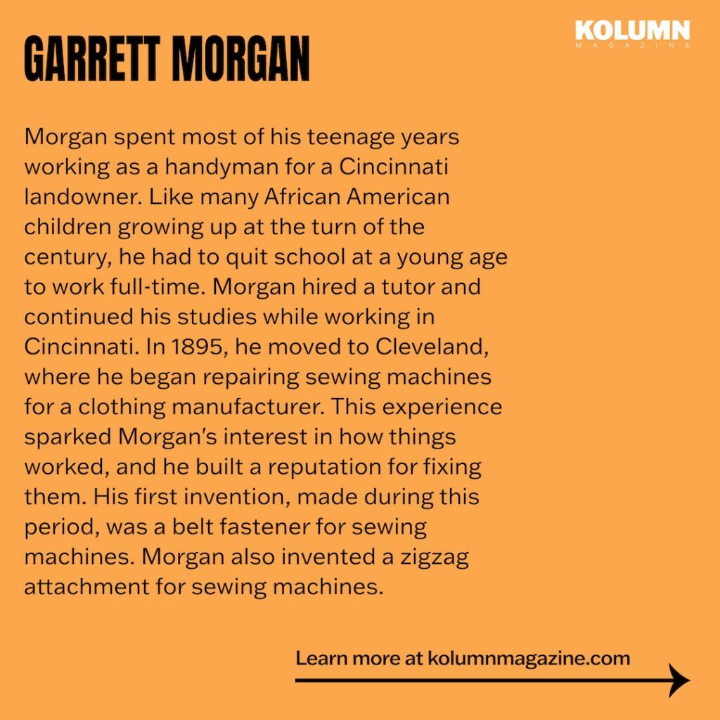 Garrett Morgan, Black Inventors, Black Inventions, African American Inventors, African American Inventors, African American Newspaper, Black Newspaper, African American Magazine, Black Magazine, African American History, Black History, African American Wealth, Black Wealth, African American Health, Black Health, African American Economics, Black Economics, KOLUMN Magazine, KOLUMN Books, KINDR'D Magazine, Black Lives, Black Lives Matter, African American Art, Black Art, African American Politics, Black Politics, African American City, Black City, African American People, Black People, Allegory, Segregation, Racism, Reparations