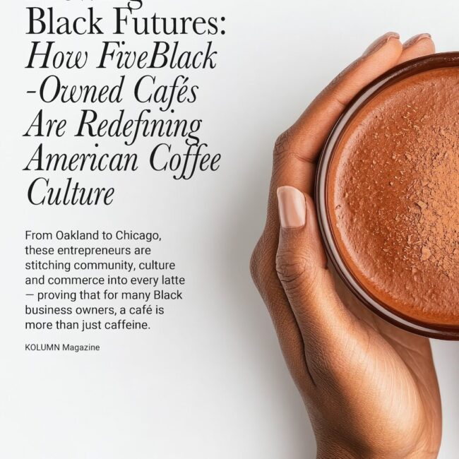 Black-Owned Coffee Shops, African American Politics, Black Politics, KOLUMN Magazine, KOLUMN, African American News, Black News, African American Journalism, Black Journalism, African American History, Black History, African American Art, Black Art, African American Music, Black Music, African American Wealth, Black Wealth, African American Education, Black Education, Historic Black University or College, HBCU