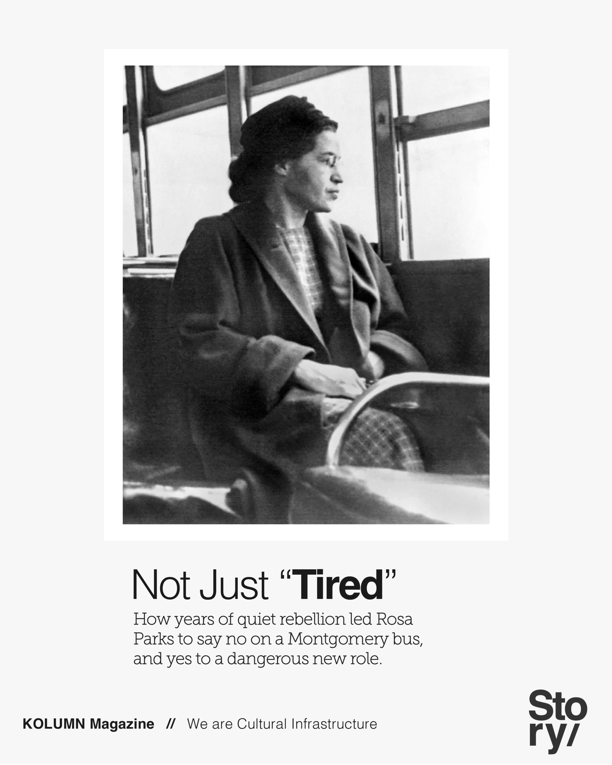 Rosa Parks, Civil Rights, Montgomery Boycott, Bus Boycott, American Film, Black Film, African American Politics, Black Politics, KOLUMN Magazine, KOLUMN, African American News, Black News, African American Journalism, Black Journalism, African American History, Black History, African American Art, Black Art, African American Music, Black Music, African American Wealth, Black Wealth, African American Education, Black Education, Historic Black University or College, HBCU