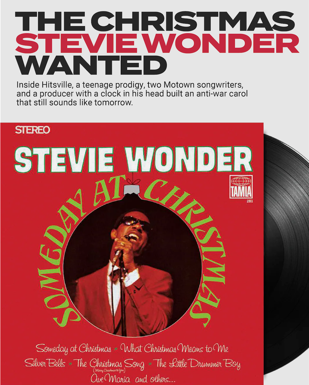 Stevie Wonder, Someday At Christmas, Motown, KOLUMN, African American News, Black News, African American Journalism, Black Journalism, African American History, Black History, African American Art, Black Art, African American Music, Black Music, African American Wealth, Black Wealth, African American Education, Black Education, Historic Black University or College, HBCU