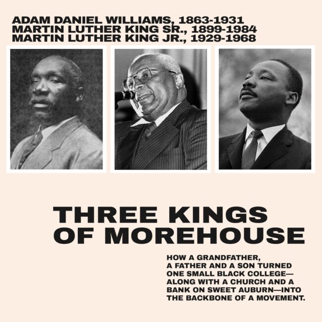 Adam Daniel Williams, Martin Luther King Sr, Martin Luther King Jr, Black Film, African American Politics, Black Politics, KOLUMN Magazine, KOLUMN, African American News, Black News, African American Journalism, Black Journalism, African American History, Black History, African American Art, Black Art, African American Music, Black Music, African American Wealth, Black Wealth, African American Education, Black Education, Historic Black University or College, HBCU