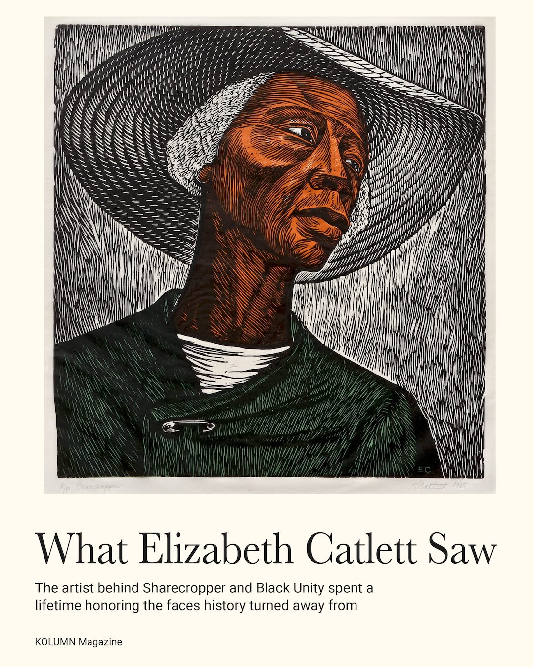 Elizabeth Catlett, American Film, Black Film, African American Politics, Black Politics, KOLUMN Magazine, KOLUMN, African American News, Black News, African American Journalism, Black Journalism, African American History, Black History, African American Art, Black Art, African American Music, Black Music, African American Wealth, Black Wealth, African American Education, Black Education, Historic Black University or College, HBCU