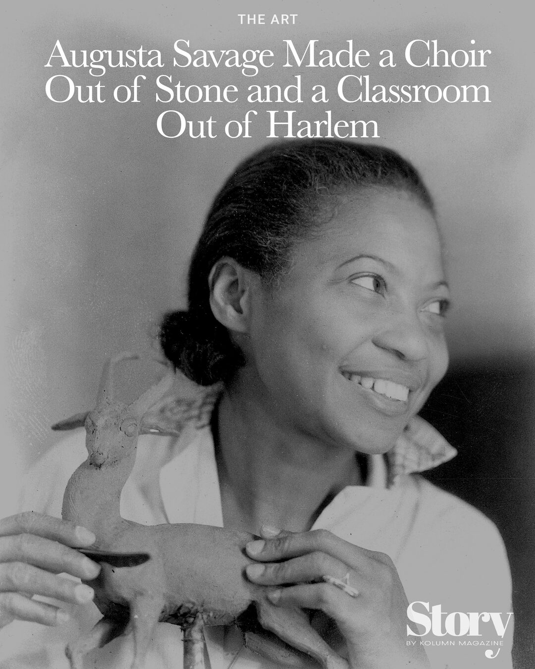 Augusta Savage, KOLUMN, African American News, Black News, African American Journalism, Black Journalism, African American History, Black History, African American Art, Black Art, African American Music, Black Music, African American Wealth, Black Wealth, African American Education, Black Education, Historic Black University or College, HBCU