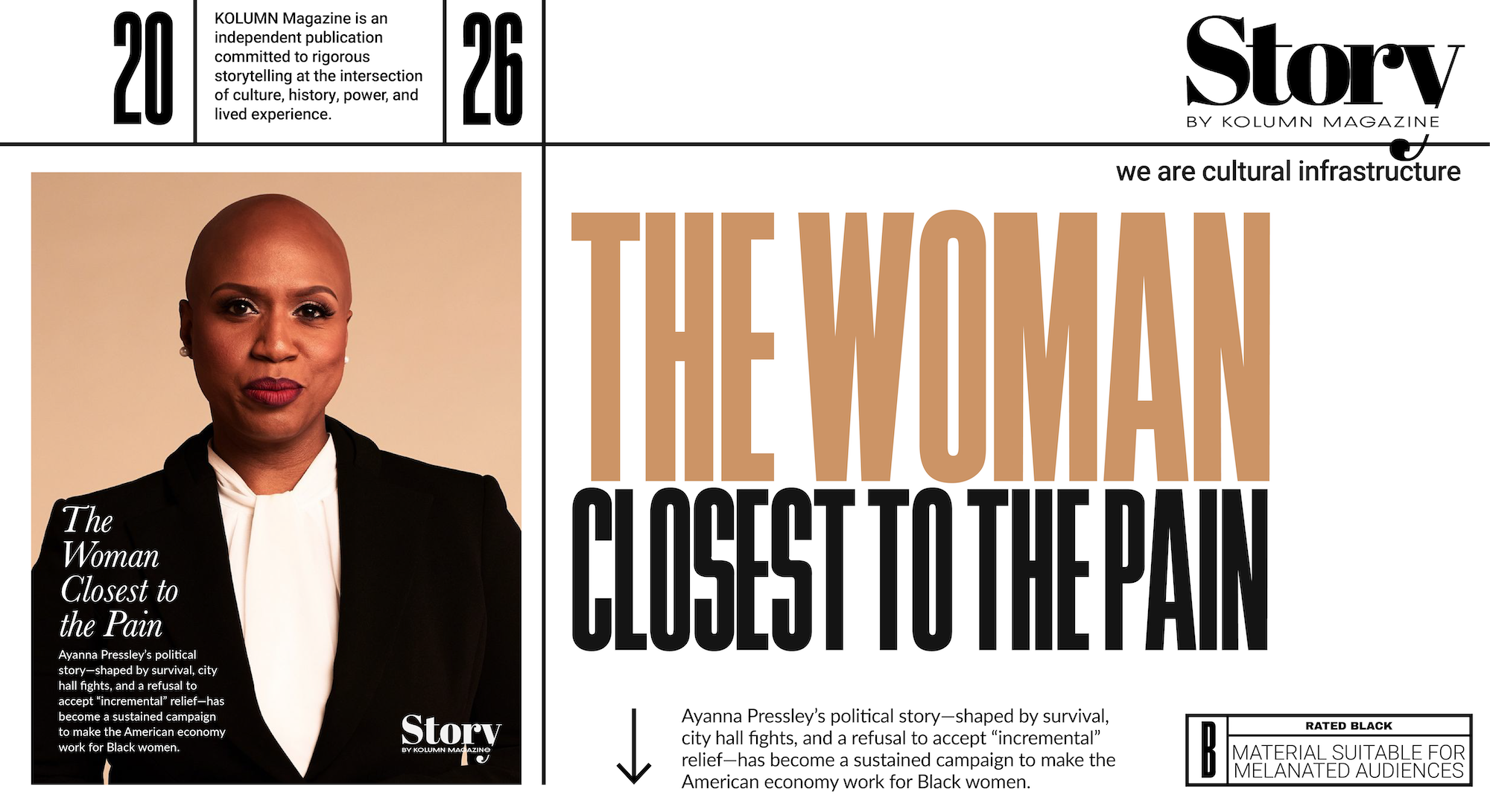 Ayanna Pressley, The Woman Closest To The Pain, KOLUMN, African American News, Black News, African American Journalism, Black Journalism, African American History, Black History, African American Art, Black Art, African American Music, Black Music, African American Wealth, Black Wealth, African American Education, Black Education, Historic Black University or College, HBCU