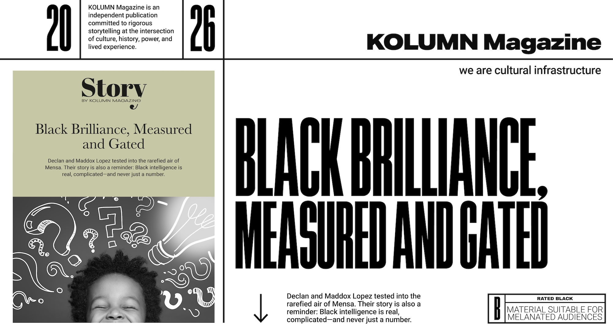 IQ Test, African American Excellence, Black Excellence, African American Brilliance, Black Brilliance, KOLUMN, African American News, Black News, African American Journalism, Black Journalism, African American History, Black History, African American Art, Black Art, African American Music, Black Music, African American Wealth, Black Wealth, African American Education, Black Education, Historic Black University or College, HBCU