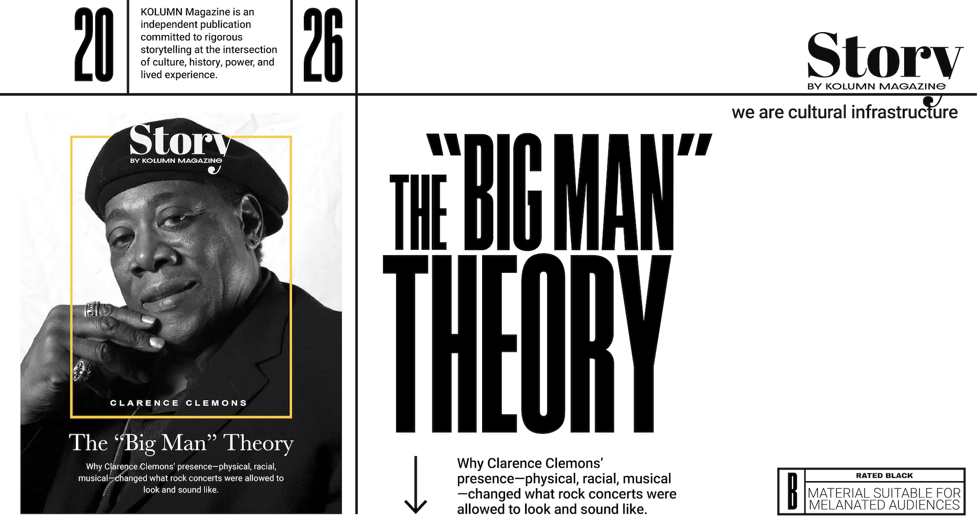 Clarence Clemons, Bruce Springsteen’s E Street Band, KOLUMN, African American News, Black News, African American Journalism, Black Journalism, African American History, Black History, African American Art, Black Art, African American Music, Black Music, African American Wealth, Black Wealth, African American Education, Black Education, Historic Black University or College, HBCU