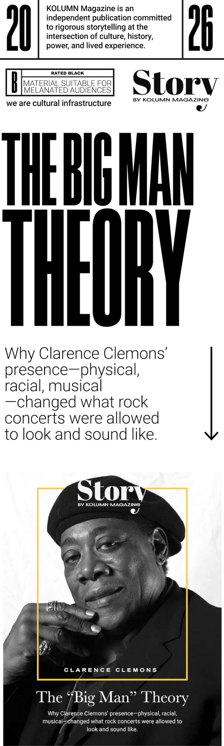 Clarence Clemons, Bruce Springsteen’s E Street Band, KOLUMN, African American News, Black News, African American Journalism, Black Journalism, African American History, Black History, African American Art, Black Art, African American Music, Black Music, African American Wealth, Black Wealth, African American Education, Black Education, Historic Black University or College, HBCU