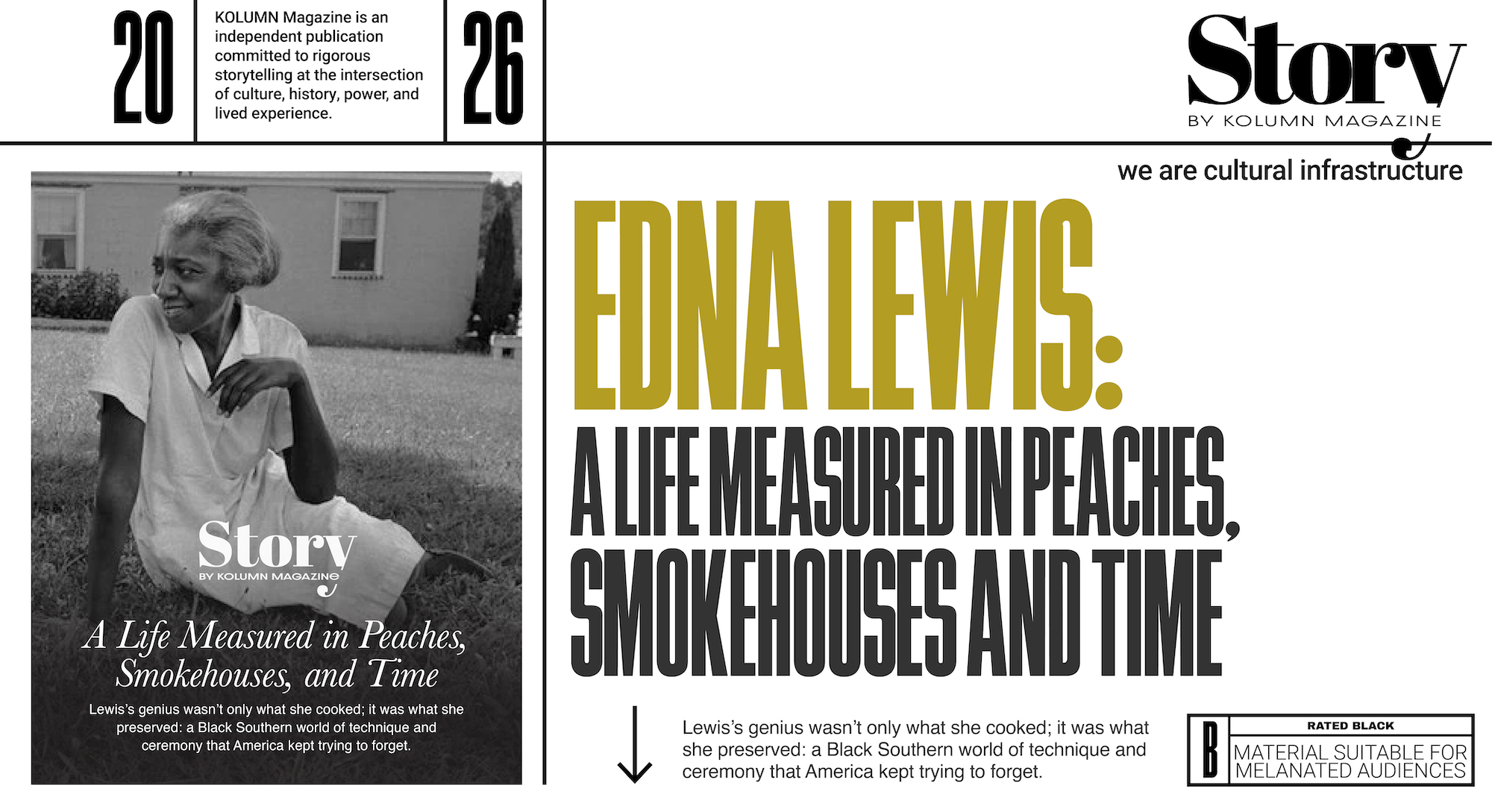 Edna Lewis, KOLUMN, African American News, Black News, African American Journalism, Black Journalism, African American History, Black History, African American Art, Black Art, African American Music, Black Music, African American Wealth, Black Wealth, African American Education, Black Education, Historic Black University or College, HBCU