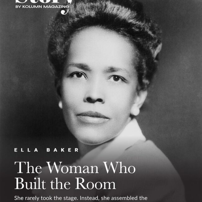 Ella Baker, KOLUMN, African American News, Black News, African American Journalism, Black Journalism, African American History, Black History, African American Art, Black Art, African American Music, Black Music, African American Wealth, Black Wealth, African American Education, Black Education, Historic Black University or College, HBCU