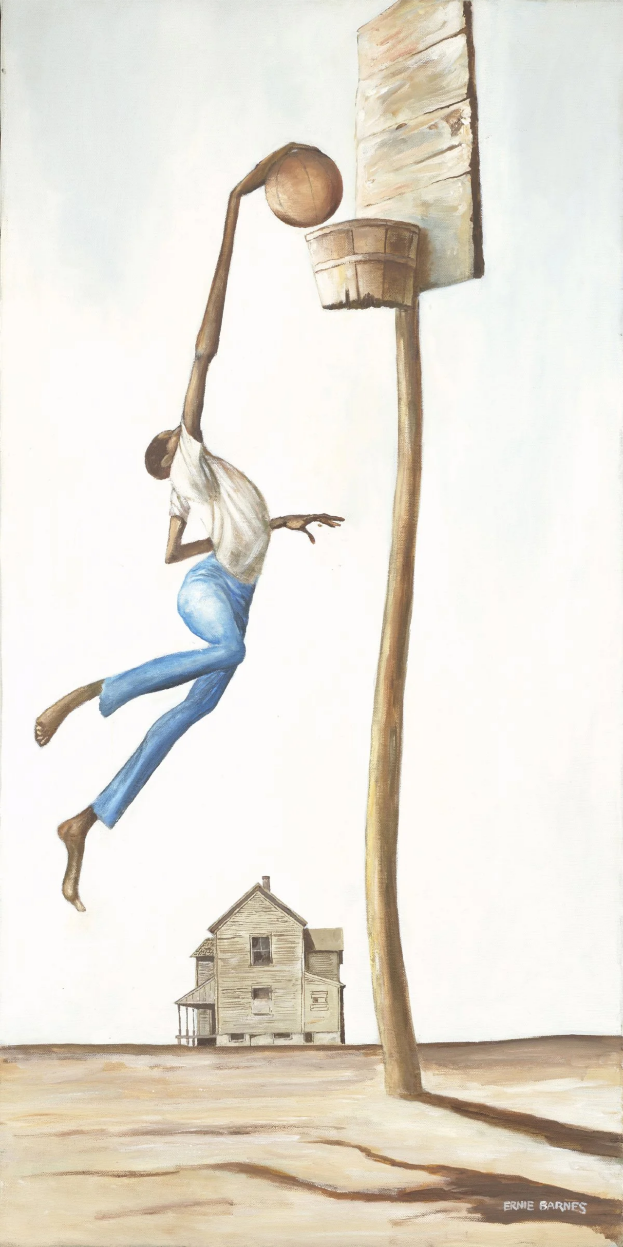 Ernie Barnes, KOLUMN, African American News, Black News, African American Journalism, Black Journalism, African American History, Black History, African American Art, Black Art, African American Music, Black Music, African American Wealth, Black Wealth, African American Education, Black Education, Historic Black University or College, HBCU