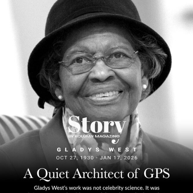 Gladys West, KOLUMN, African American News, Black News, African American Journalism, Black Journalism, African American History, Black History, African American Art, Black Art, African American Music, Black Music, African American Wealth, Black Wealth, African American Education, Black Education, Historic Black University or College, HBCU