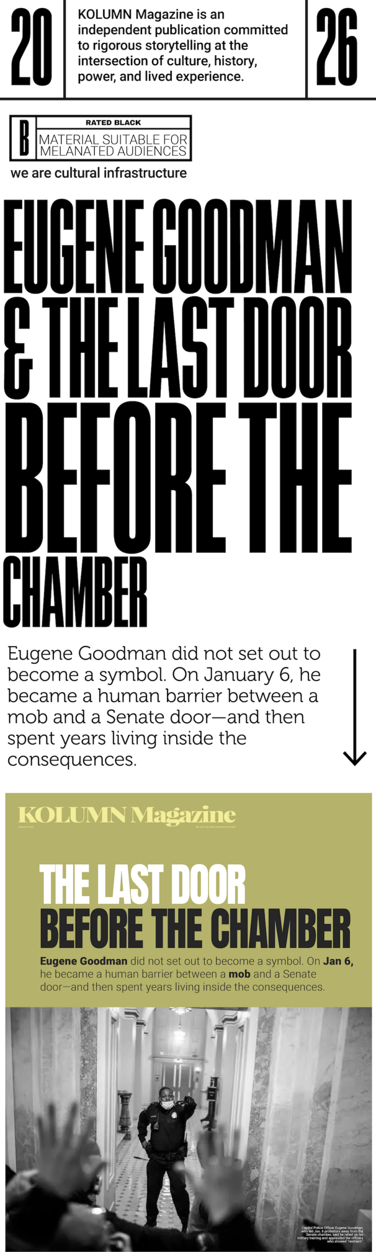 January 6 Insurrection, Jan 6, Jan 6 Riot, Capitol Riot, Eugene Goodman, KOLUMN, African American News, Black News, African American Journalism, Black Journalism, African American History, Black History, African American Art, Black Art, African American Music, Black Music, African American Wealth, Black Wealth, African American Education, Black Education, Historic Black University or College, HBCU
