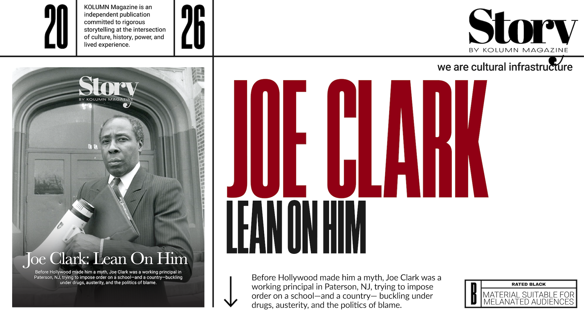 Joe Clark, Eastside High School, KOLUMN, African American News, Black News, African American Journalism, Black Journalism, African American History, Black History, African American Art, Black Art, African American Music, Black Music, African American Wealth, Black Wealth, African American Education, Black Education, Historic Black University or College, HBCU