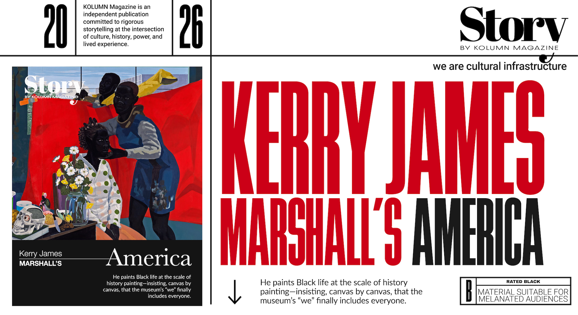 Kerry James Marshall, KOLUMN, African American News, Black News, African American Journalism, Black Journalism, African American History, Black History, African American Art, Black Art, African American Music, Black Music, African American Wealth, Black Wealth, African American Education, Black Education, Historic Black University or College, HBCU