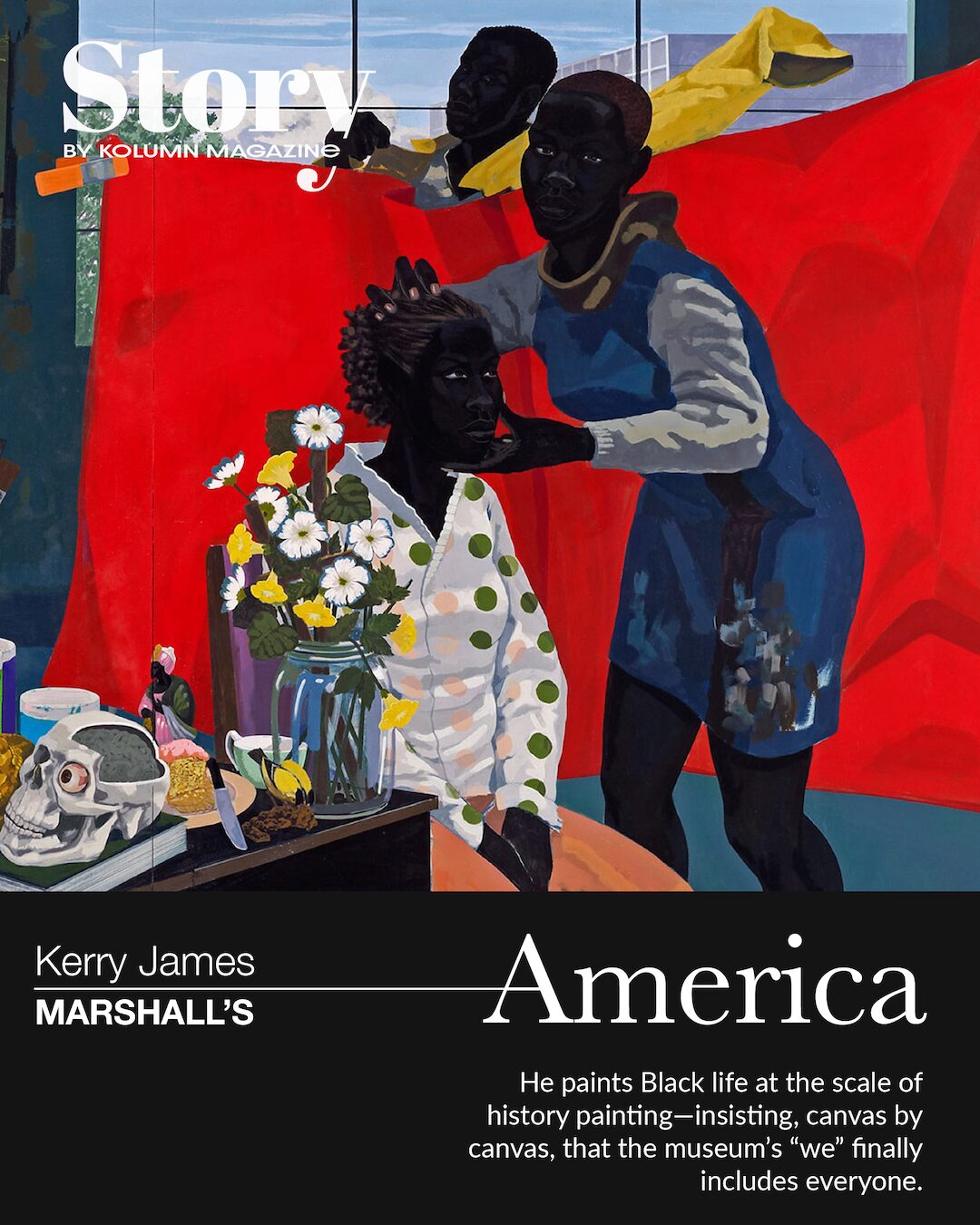 Kerry James Marshall, KOLUMN, African American News, Black News, African American Journalism, Black Journalism, African American History, Black History, African American Art, Black Art, African American Music, Black Music, African American Wealth, Black Wealth, African American Education, Black Education, Historic Black University or College, HBCU