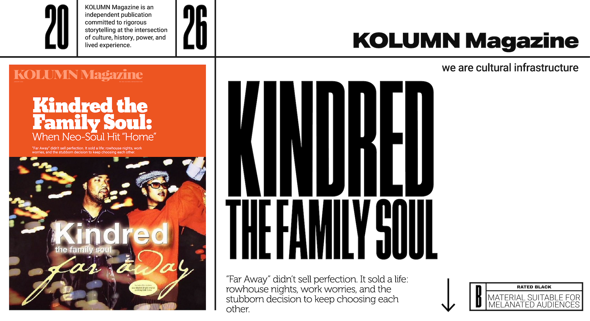 Kindred the Family Soul, Far Away, Fatin Dantzler, Aja Graydon, KOLUMN, African American News, Black News, African American Journalism, Black Journalism, African American History, Black History, African American Art, Black Art, African American Music, Black Music, African American Wealth, Black Wealth, African American Education, Black Education, Historic Black University or College, HBCU