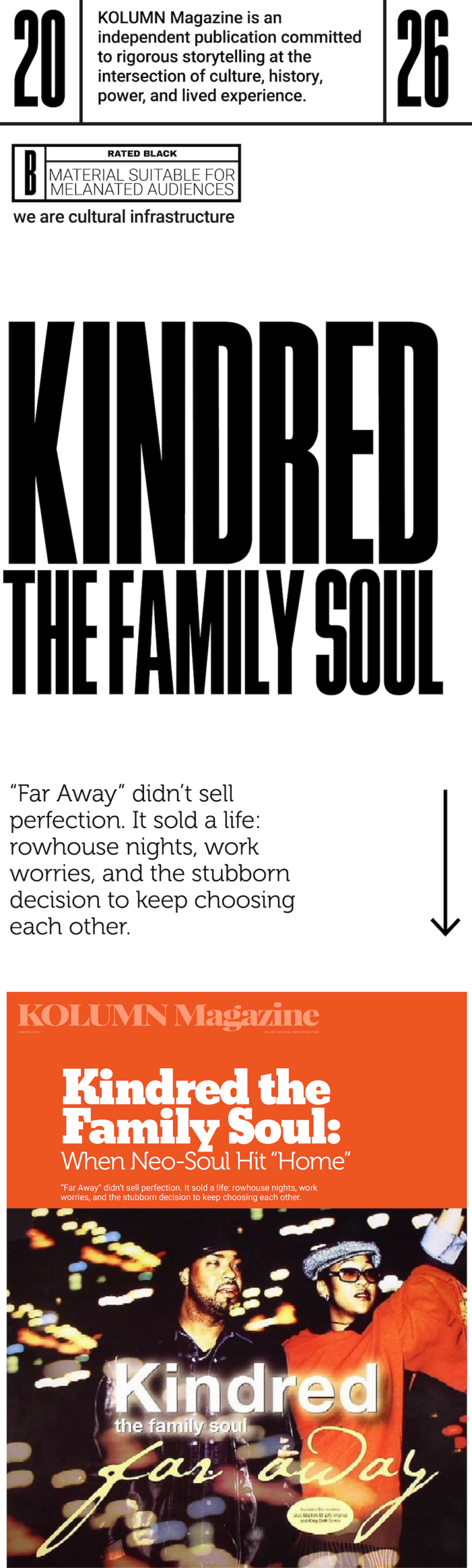 Kindred the Family Soul, Far Away, Fatin Dantzler, Aja Graydon, KOLUMN, African American News, Black News, African American Journalism, Black Journalism, African American History, Black History, African American Art, Black Art, African American Music, Black Music, African American Wealth, Black Wealth, African American Education, Black Education, Historic Black University or College, HBCU