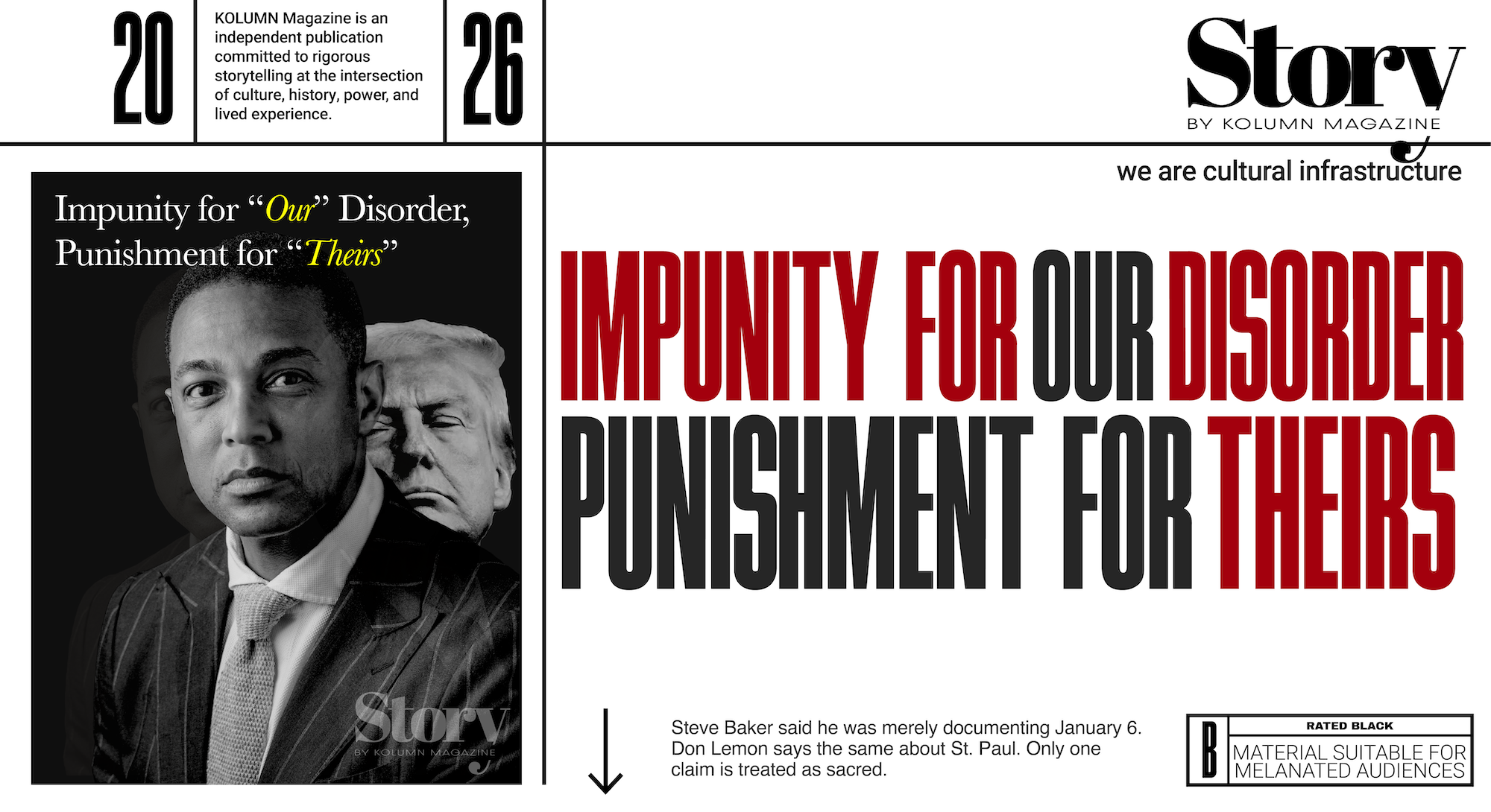 Don Lemon, Steve Baker, Donald Trump, Freedom of the Press, First Amendment, KOLUMN, African American News, Black News, African American Journalism, Black Journalism, African American History, Black History, African American Art, Black Art, African American Music, Black Music, African American Wealth, Black Wealth, African American Education, Black Education, Historic Black University or College, HBCU