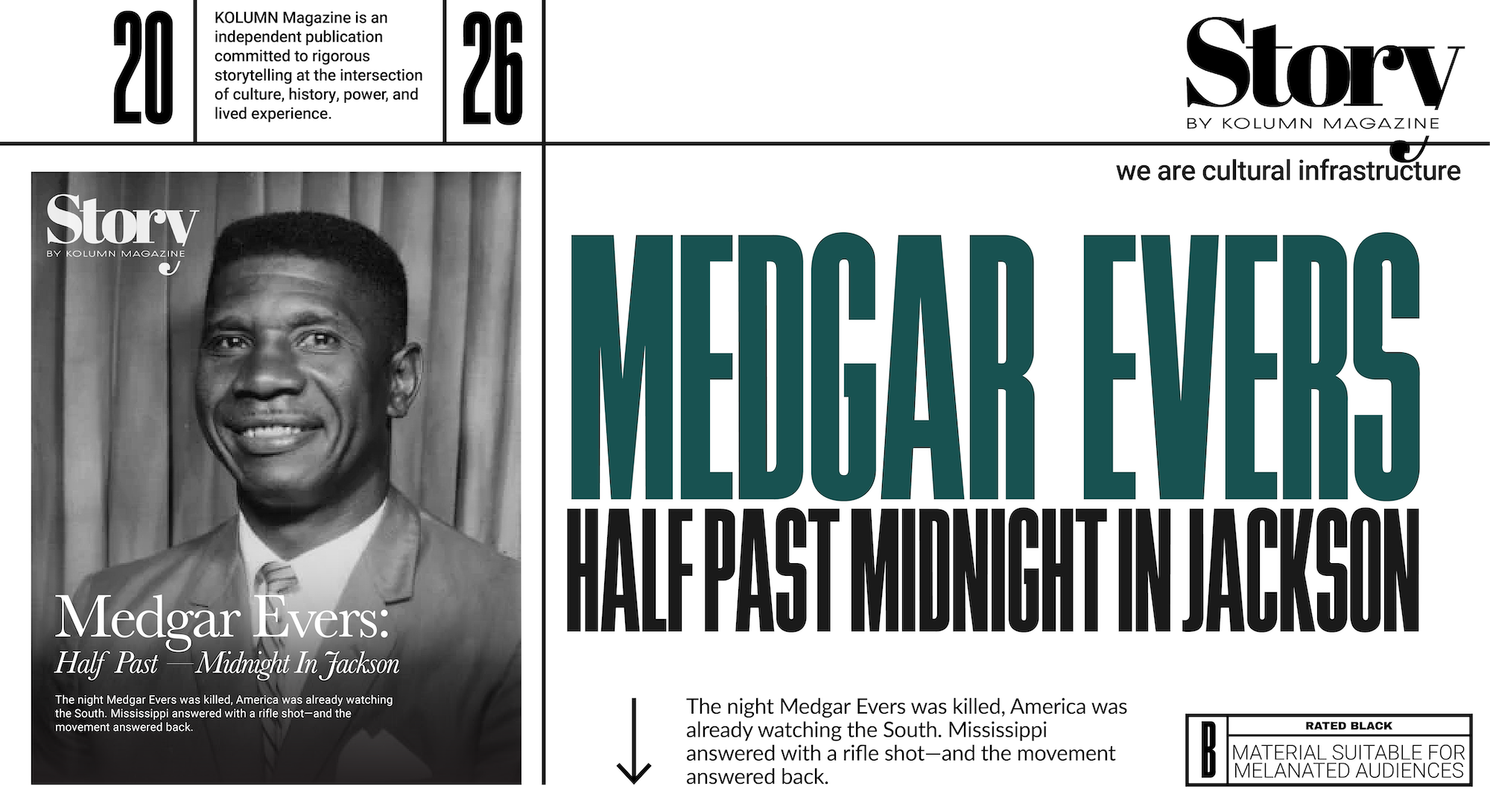 Medgar Evers, KOLUMN, African American News, Black News, African American Journalism, Black Journalism, African American History, Black History, African American Art, Black Art, African American Music, Black Music, African American Wealth, Black Wealth, African American Education, Black Education, Historic Black University or College, HBCU